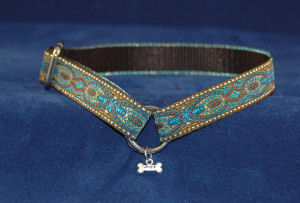 Persian Blue 1/2" Pendant Collar