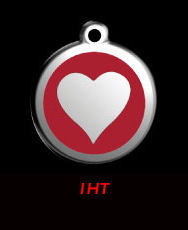 Heart ID Tag
